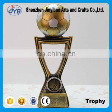 Golden football trophy Resin decoration Wholesale of Arts and crafts Creative trophy