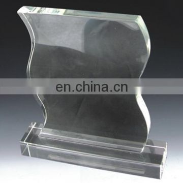 most popular crystal and glass trophies, new design crystal and glass trophies