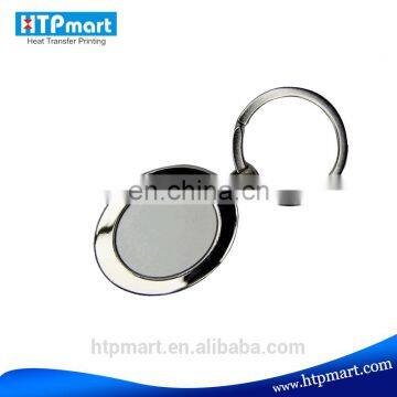 High Quality Promotional Sublimation Metal Key Ring for Printing Logo photo-2
