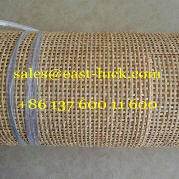 Rattan Webbing:  square mesh rattan cane webbing