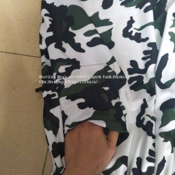 Handsome Cotton Green Uniform Sport Pants Pure Color Casual Pants photo-3