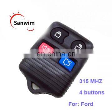 1 button remote key 315 MHZ 4 buttons for Ford