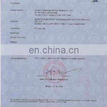 polymer clay EN--71 test report