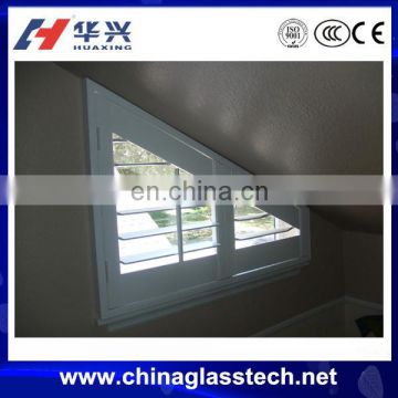 latest style environment friendly reflective glass triangular window