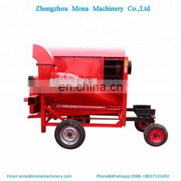 High efficient diesel rice and wheat threshing machine on sale with video