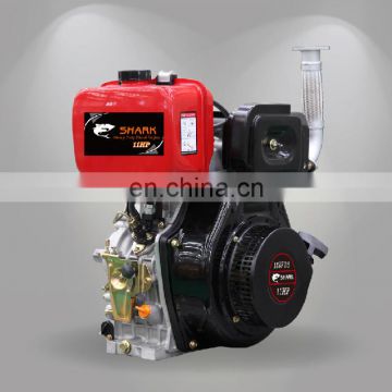 13HP 456CC single cylinder Air cooled 4-stroke diesel engine