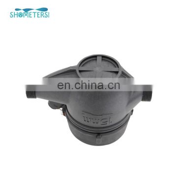 Gallon type of Multi-jet Dry 20mm 3/4" output pulse Flow Water Meter