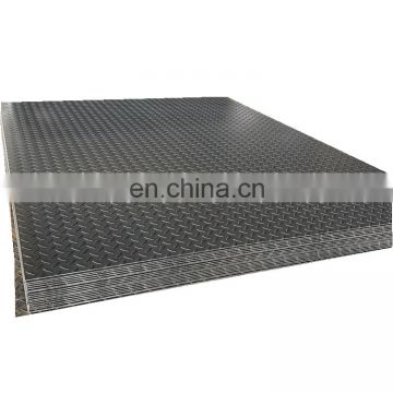 3mm MS checker steel plate floor plate building material weight