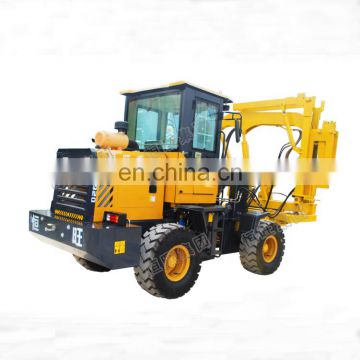 For guardrail post  Hydraulic Hammer ramming pile driver machine