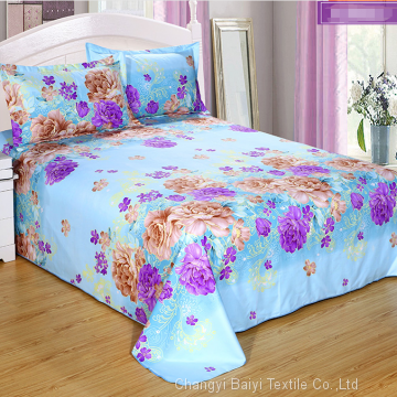 Microfiber Peach Skin Fabric Home Textile Polyester Woven Fabric 100%polyester Bedsheet Fabric photo-2