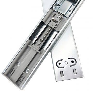NEW DESIGN Filta Cold Rolled Steel Ball Bearing Full Extension Side Rail Push to Open Soft Close Drawer Slide 4503-PS photo-5