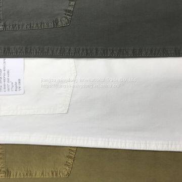 75%Cotton 20%Rayon 5%Spandex Bi-stretch Ripstop Fabric photo-4