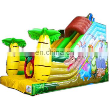 Outdoor Amusement Park Animal Theme Big Inflatable Slide For Children Play Center