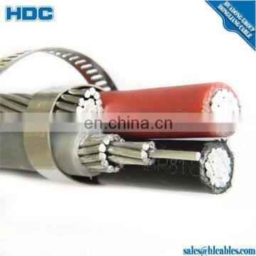 3*35+35mm2 Aluminum Conductor AAC Neutral Conductor PE Overhead Cable photo-2