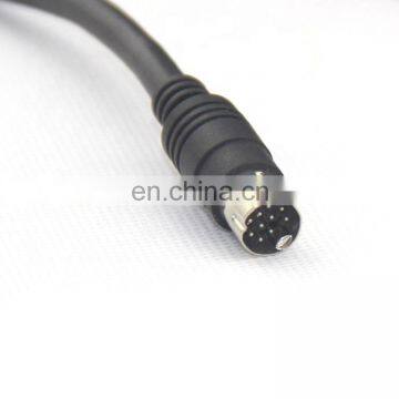 Gold Plated 1.5m Flat Rca av Cable 10 Pin Mini Din to Rca Cable photo-4