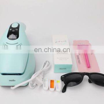 New product ideas 2020 DEESS luxury ice cool ipl laser hair removal for women