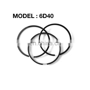 NEW STD 6D40 PISTON RING FOR EXCAVATOR INDUSTRIAL DIESEL ENGINE SPARE PART