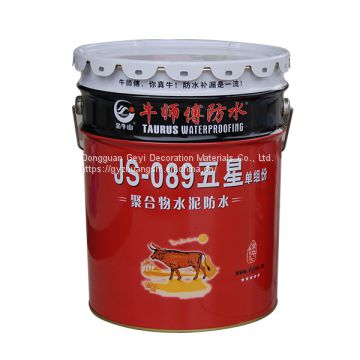 JS089 one-component waterproof-20KG-milk white