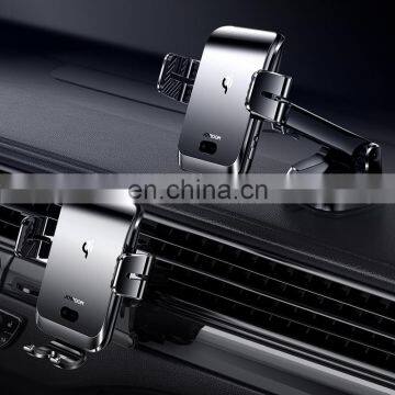 Joyroom Infrared Induction Wireless Charger QI Fast Charging Car Holder Phone Holder photo-3