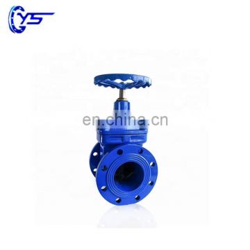 DIN 3352 F4 standard Resilient Soft seal Seated Cast Iron Gate valve