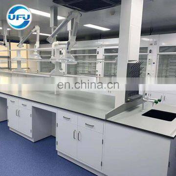 Chemical Lab Furniture Full Steel Central Workbench photo-4