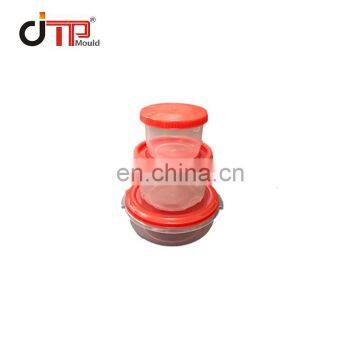 Taizhou Container With Lid Plastic Water Storage Injection Round Mould photo-2
