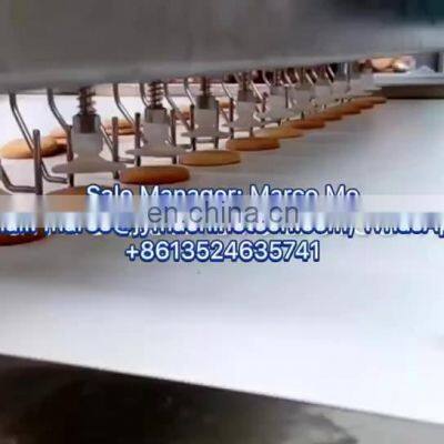 Automatic salit soda sandwich Biscuit coating machine biscuit making machine