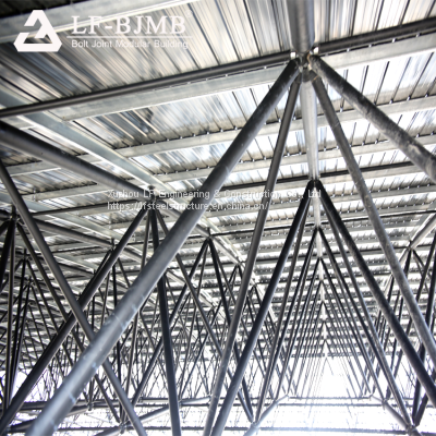 Prefabrigated Steel Design Steel Space Frame Auditorium Hall Roof Church Hall Building photo-4