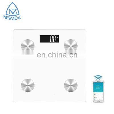 Cost-Effective Body Fat Composition Analyser Blue Tooth Electronic Weighing Scale