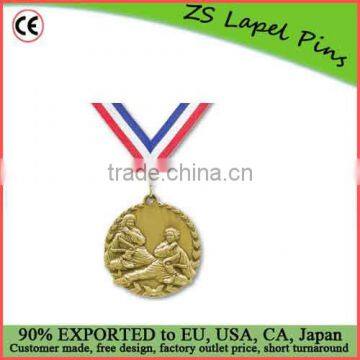 FREE artwork design quality custom karate medals