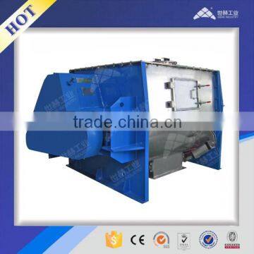 Industrial dual shaft dry powder granular mixer