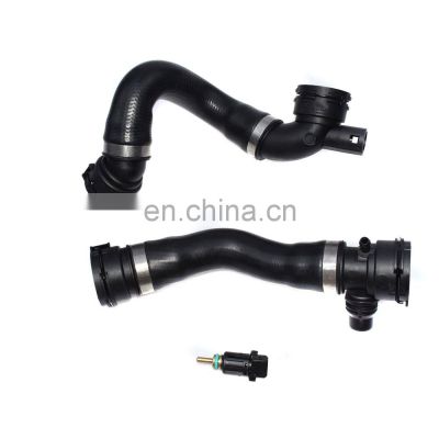 Upper + Lower Radiator Hose Set w/Temp Sensor Fan Switch FOR BMW 325I 325XI 328I