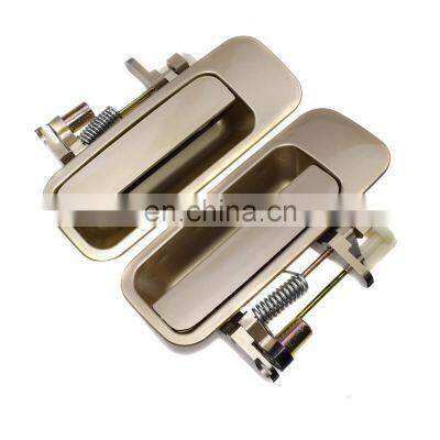 Free Shipping!For Toyota Camry Outside Rear Left & Right Door Handle Beige Set 2Pcs 69240AA010 photo-5