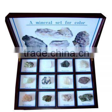 A Mineral set for color specimen