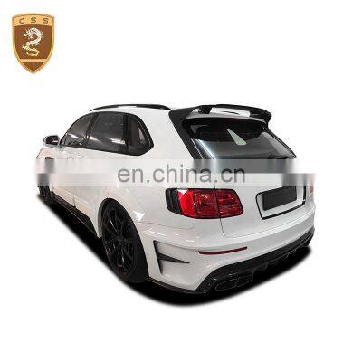 Best Quality Mansory Style Dry Carbon Rear Lampshade Taillight Decoration Board Cover For Bentayga