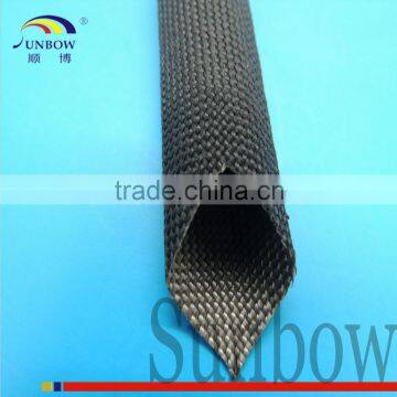 High Temperature Resistant Flexible Flame Retardant E-glass Uncoated Fiberglass Sleeving photo-3