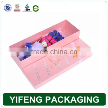 luxury custom paper rose boxes wholesale