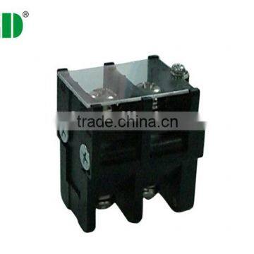 panel terminal blocks 101A 300V with cover 16mm perforation terminal blocks