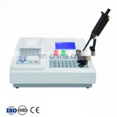 Clinical Use Blood Chemistry Analyzer Medical Laboratory Equipment Semi Auto Coagulation Analyzer photo-2