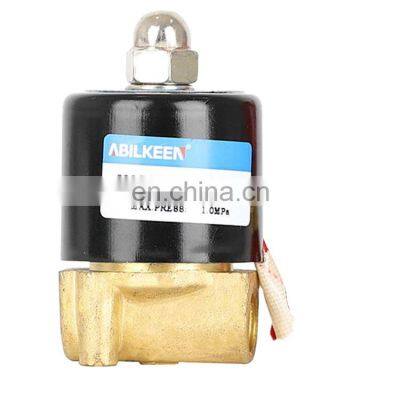 2W160-15 Normally Closed Type Direct Acting Electric Brass Solenoid Valve Price Water/Air Solenoid Valve