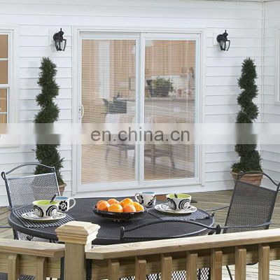 Outdoor Exterior White Glass 2 Lite Series 332 PVC Patio Doors