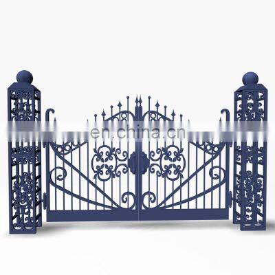 2019 Modern Design Cast Aluminum Gate Wrought Iron Gates