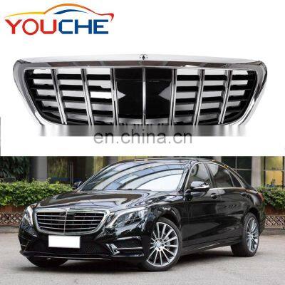 Front bumper grille mesh for Mercedes Benz S class W222 2014+