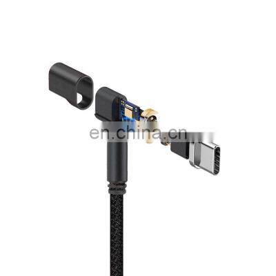 YOUCABLE Right Angle Magnetic for Macbook 87W Laptop Charging Cable