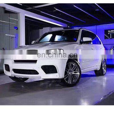 For BMW X5 E70 Modified M Style Front Bumper With Grill for BMW Body Kit Car Bumper 2007-2013 photo-2