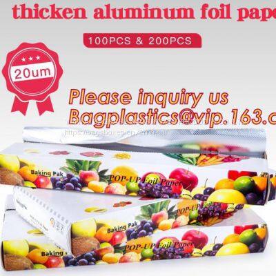 Commercial Grade Grilling Foil Wrap For Cooking, Roasting, BBQ, Baking, Catering With One-Side Nonstick Coating photo-5