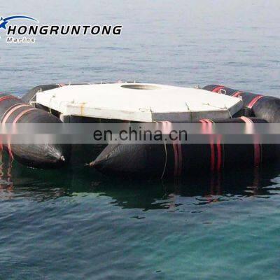 China Factory Hongruntong Cheap Price 1.5/1.8/2.0m 0.2MPa Pressure CCS/BV/ABS/DNV Certificate Ship Launching Balloon/Airbags for