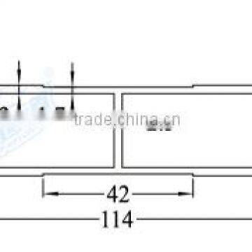 05424 Aluminum Profile for Truck and Trailer
