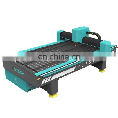 Single plasma head cnc cutting machine for cutting thin metal materials aluminum plasma cutter