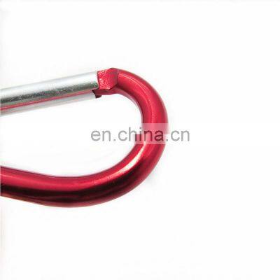 75MM Wholesale Metal Mini Carabiner Swivel Locking Carabiner photo-4